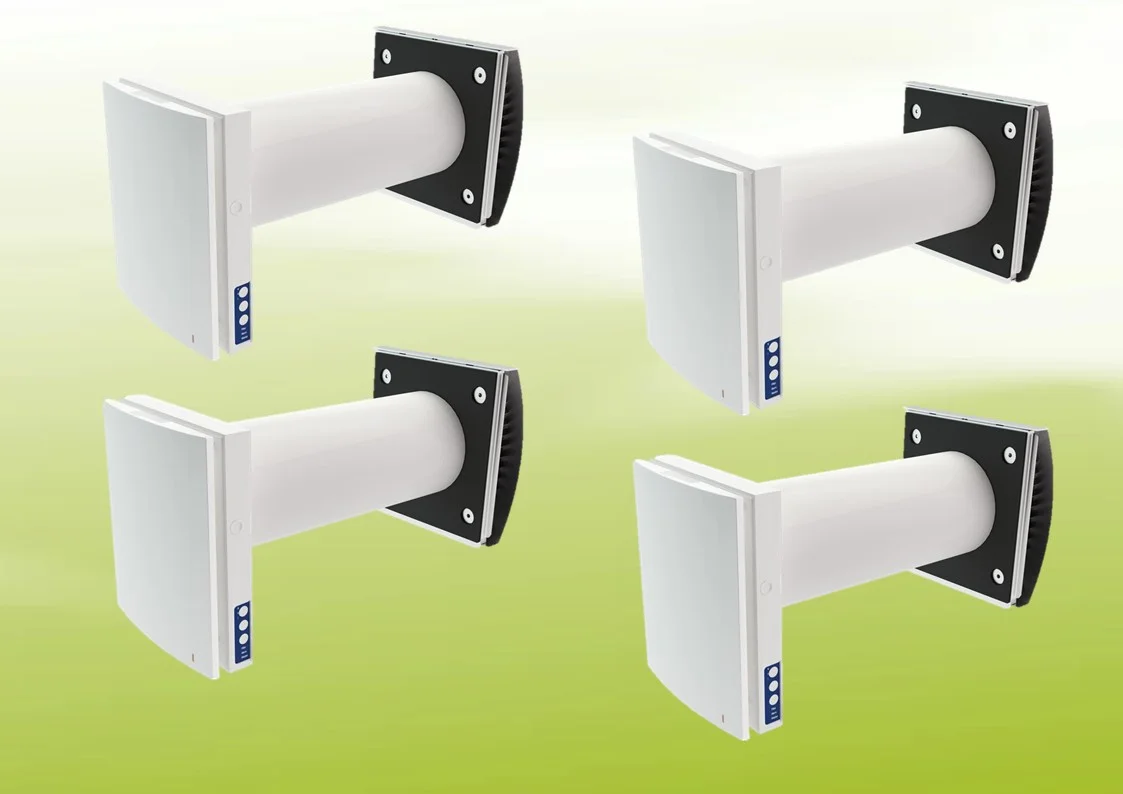 4x Blauberg Vento Expert A50-1 S10 Pro Kit di ventilazione