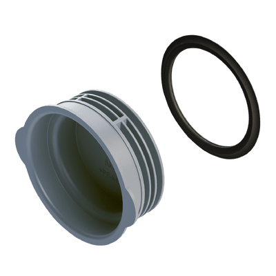 Helios FRS-VDS 75 Coperchio di chiusura rotondo - 75 per raccordi, Set = Coperchio e anello di tenuta - 03855