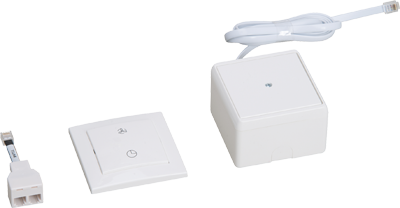 Viessmann Interruttore di comando radio con ricevitore radio - Interruttore a 2 stadi, batterie incluse - ZK01374
