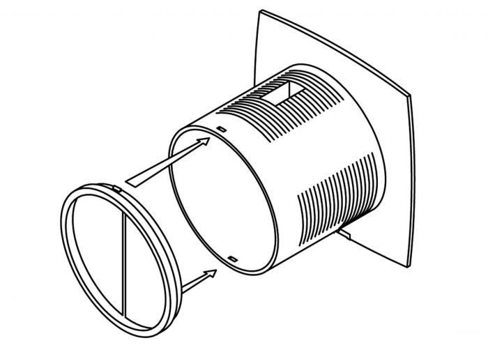 Membrana anti-ritorno per Leaf Axial 4 - Leaf Ventilation - 531298