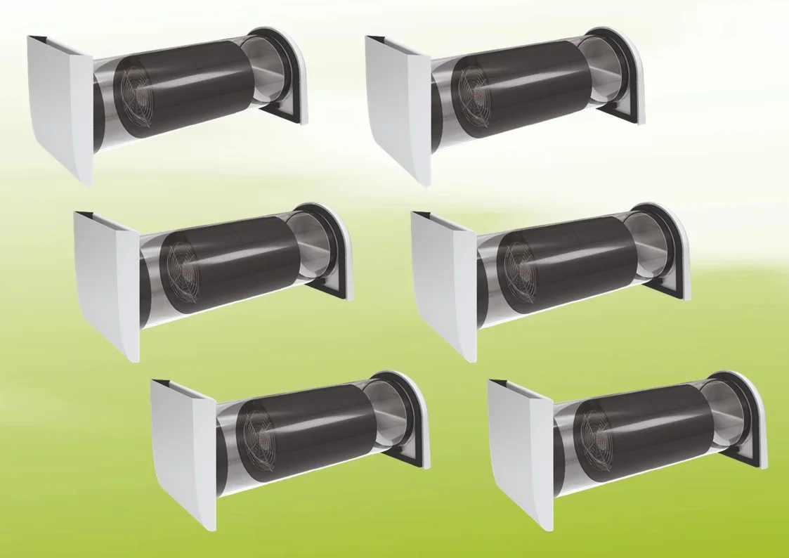 6x Viessmann Vitovent 050-D Tipo H20E A43 senza pannello di controllo - in plastica - Z025293