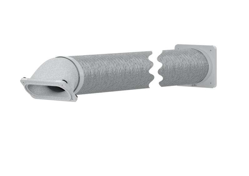 STIEBEL ELTRON Accessori per la canalizzazione dell'aria LSWP 315-3 D con adattatore rapido STD - 207478