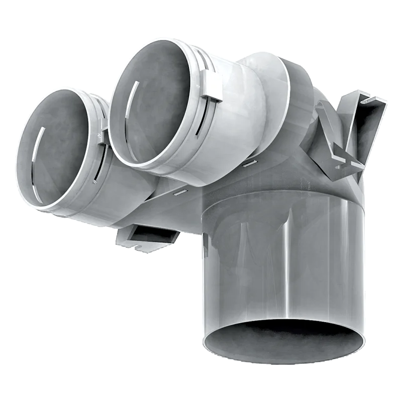 Adattatore per ventilatore da soffitto BlauFast 90 mm - Ventilatori Blauberg - tipo RPZ 1