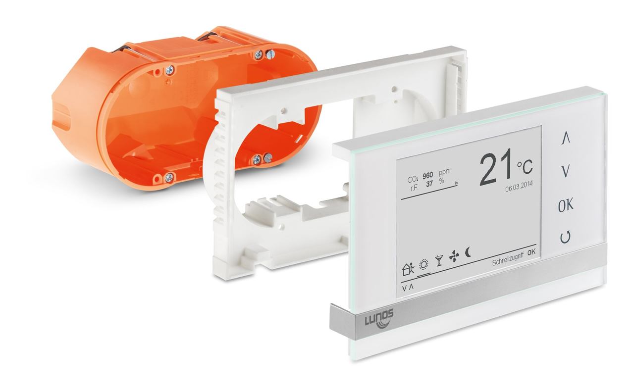 Touch Air Comfort TAC - Touchfeld Steuerung von Lunos