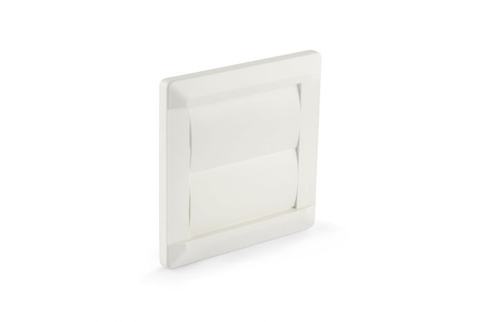 Serranda di chiusura 140 x 140 mm in bianco di Leaf Ventilation - 704078