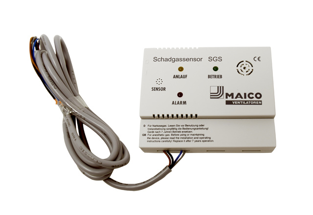 SGS Sensore gas nocivi - Maico Ventilatori